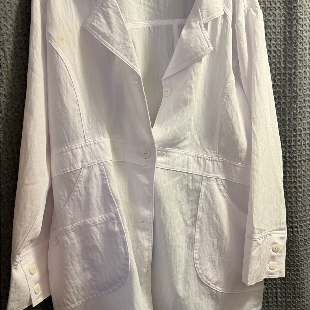 WonderWink White Medical Scrub Top - XL